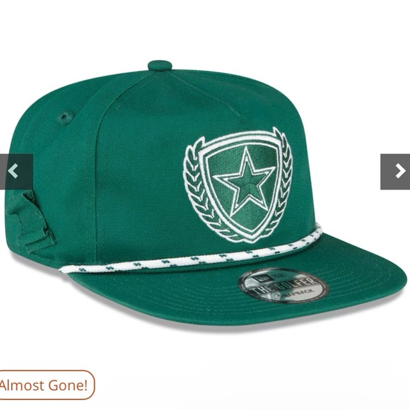 Dallas Cowboys Kelly Green Golf Rope The Golfer 9Fifty Snapback Hat Cap New Era - Picture 2 of 5